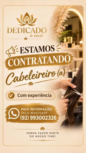 Salão Dedicado á você