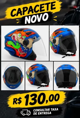 CAPACETE PRO TORK COYOTE- NOVO