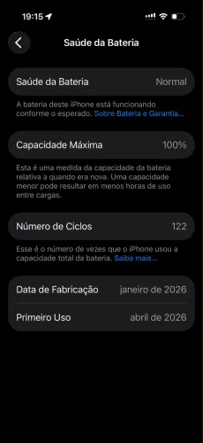 iPhone 17 pro cor azul