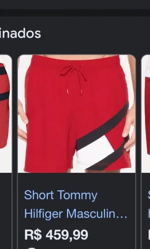 Shorts tactel Tommy Hilfiger