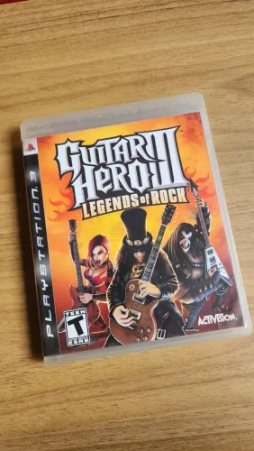 Guitar Hero 3 PS3 Defeito DISKROT PARA COLEÇÃO 