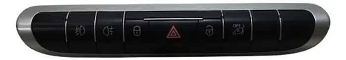 Botão Pisca Alerta Mercedes Smart 2008 2009 2010 2011 Preto