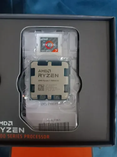 Processador AMD Ryzen 7 7800x3d 6 meses de uso com nota