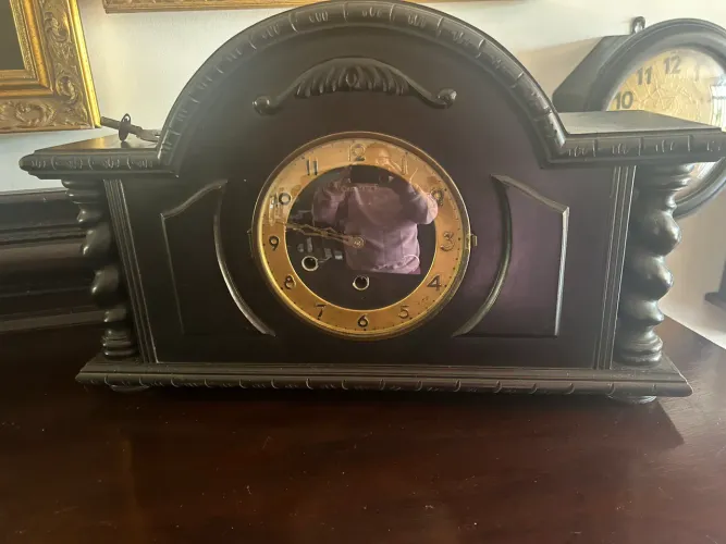 Lindo Relógio de mesa vedette carrilhão revisado funcionando perfeitamente