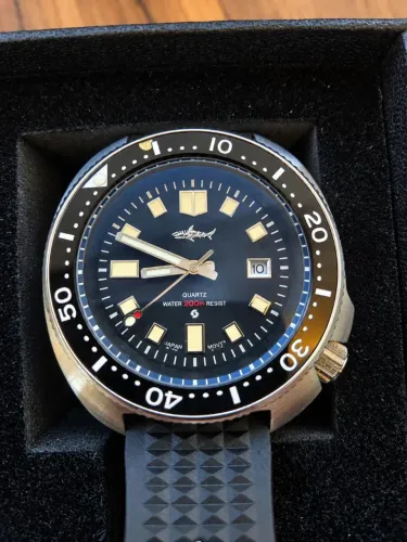 Heimdallr Captain Willard Homage Seiko 6105 - Edição Limitada Quartz