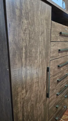 Cômoda / Sapateira Multiuso 6 Gavetas + Porta