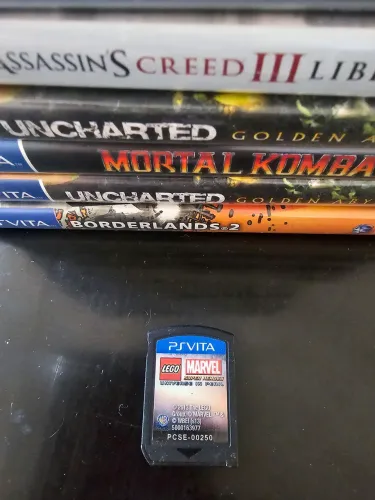 Jogo para psvita mídia física usado lego Marvel