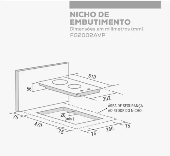 Vende-se cooktop
