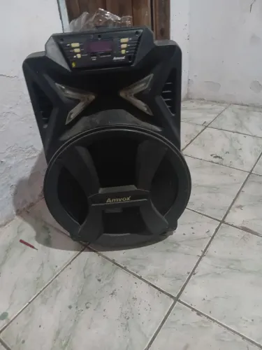 Caixa de som amvox 750w