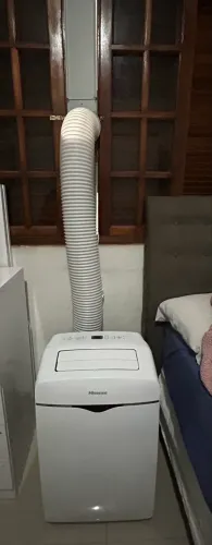 Ar condicionado portátil Hisense 127v 12000 bits