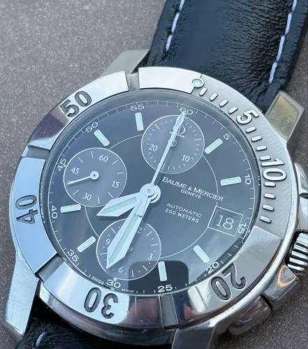 Baume mercier capeland cronógrafo