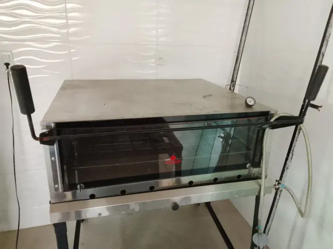 Forno pedra refratária