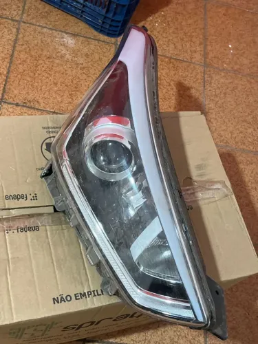 Farol Creta 2016 a 2019 com bloco ótico led