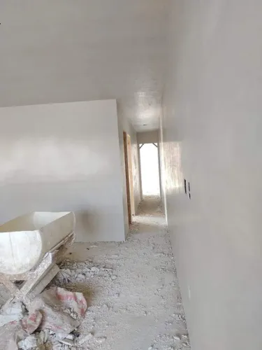 Gesso liso, reboco de gesso