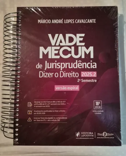 Livro vade mecum de jurisprudência