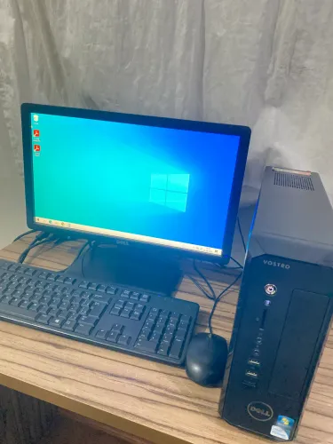 Computador Dell Vostro I3 8gb Ssd 240gb Wifi Completo + Monitor + Teclado e Mouse