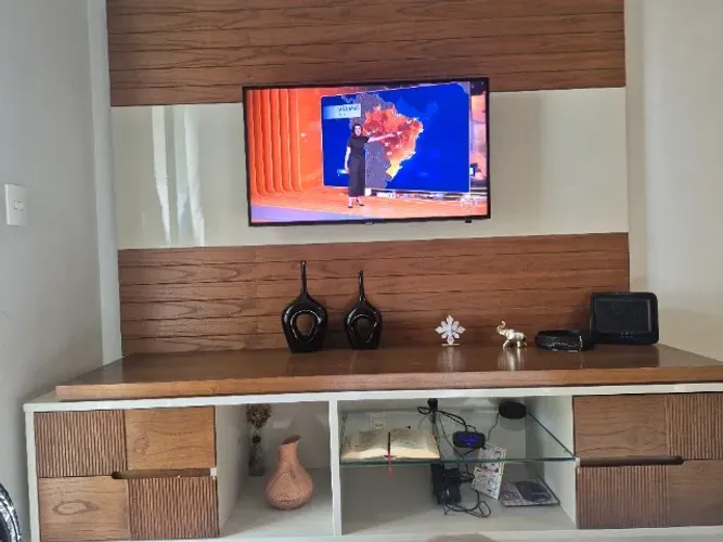 Rack com painel 