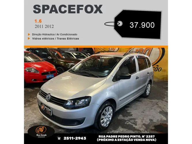 Volkswagen Spacefox 1.6 Trendline Total Flex 8V 5P 2012