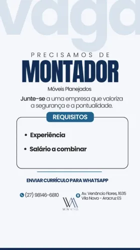 Montador de Moveis Planejados