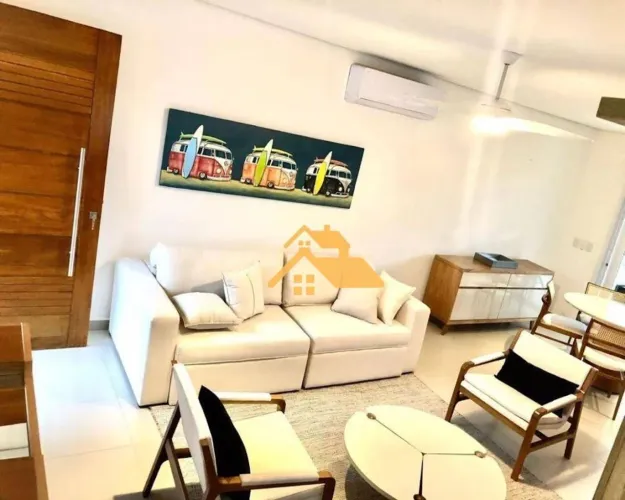 Locação Anual em Juquehy: Casa em Condomínio com 3 Suítes, Piscina Privativa, Varanda Gour