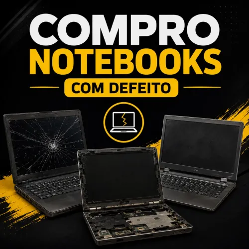 C.O.M.P.R.O Notebook com defeito