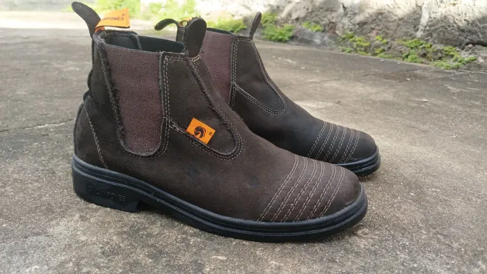 Botas de couro