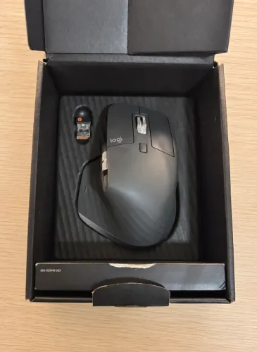 Mouse Logitech MX Master 3S - com caixa e nota fiscal