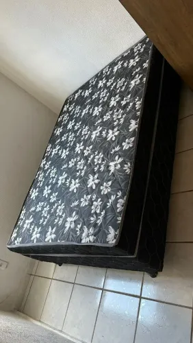 cama box com colchão de casal 