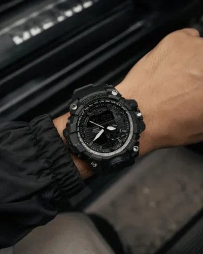Relógio G-Shock de Alto Padrão Preto + Caixa Premium G-Shock com Velcro