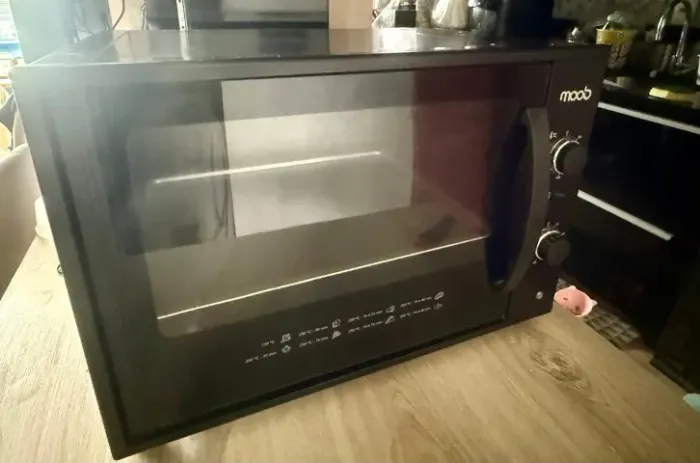 Forno Elétrico 60 Litros Moob De Bancada Top60 Preto