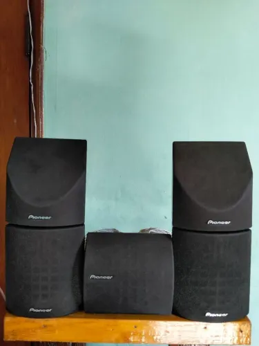 Conjunto de caixas acústicas Pioneer todas funcionando perfeitamente