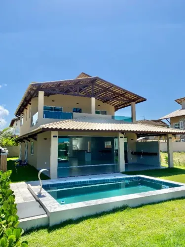 Casa com 4 dormitórios à venda, 341 m² por R$ 1.700.000 - Cumbuco - Caucaia/CE