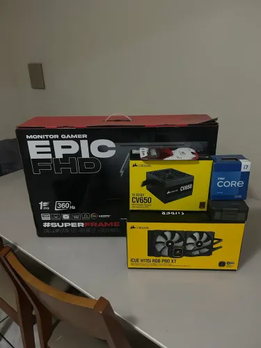 peças de computador NUNCA USADAS!