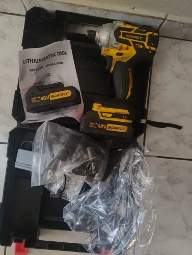 Chave de impacto nova 800 nn bateria 48 v