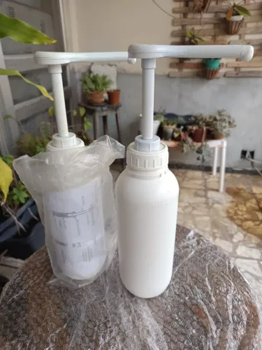 Par / Kit 2 Dosadores Pump Profissionais para Xaropes e Caldas de Cafeteria