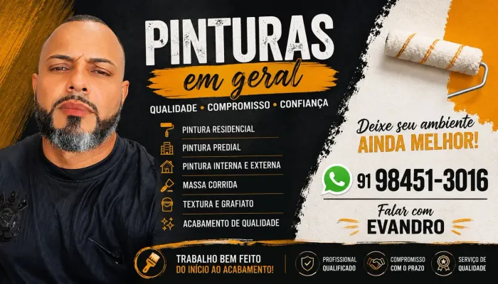 Pintura em geral industrial e residencial.
