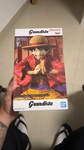 One Piece Luffy Grandista Original Bandai Banpresto Importado do Japão
