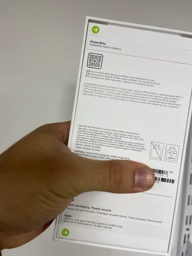 18 PRO 256GB BORDÔ - NOVO LACRADO COM NF