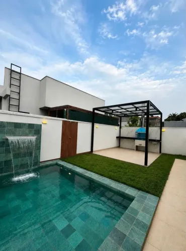 VIVANDA DAS MARINAS 3 SUÍTES, COM PISCINA, CHURRASQUERA