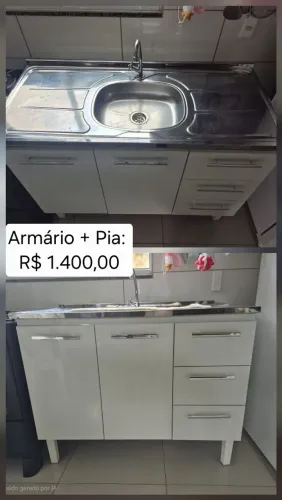 Armário + Pia 