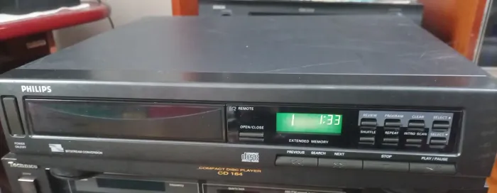Cd player Philips CD164 com CR