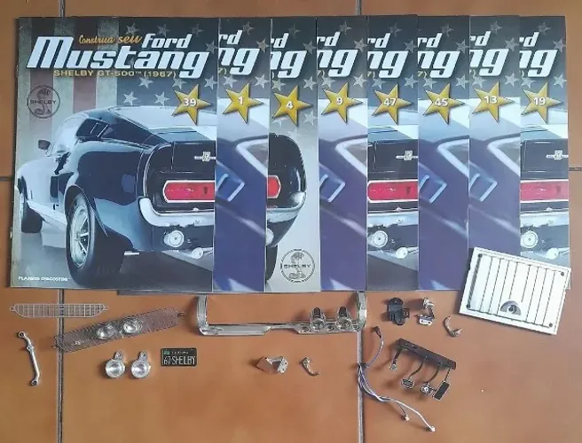 Coleção Ford Mustang Shelby Gt-500 Planeta Deagostini Lote 63 Edições