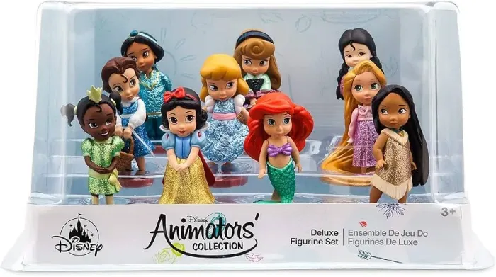 Animators' Coleção Bonecas Princesas Disney Deluxe Figurines