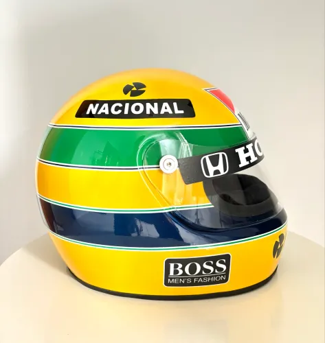 Capacete Ayrton Senna Formula 1 