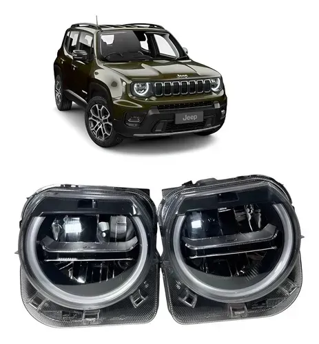 FARÓIS JEEP RENEGADE 2022 2023 2024 2025