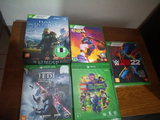 Lote  Jogos Xbox One Series X Original 