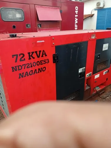 Gerador de Energia a Diesel 72 Kva Trifásico 110-220v Silenciado - ND72100ES3 - Nagano