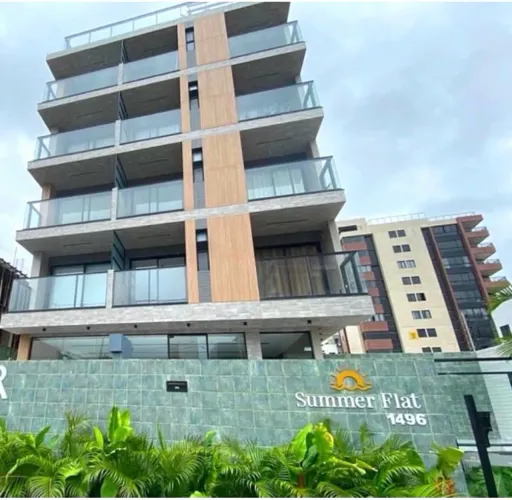 Studio Alto Padrão Summer Flat Intermares | Rooftop c/ Vista Mar |