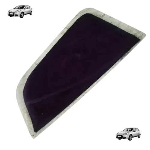 Vidro fixo vigia lateral direito Sandero 1.0 2009 Original