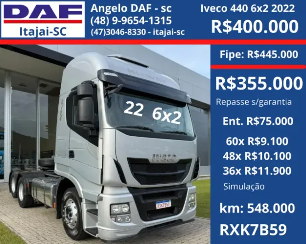 Iveco 440 6x2 2022